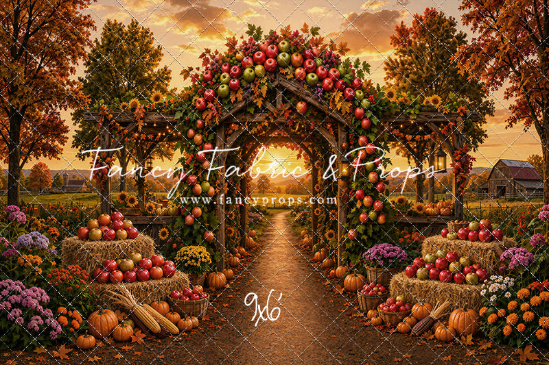 Apple Arbor Blossoms - with Sweep Option