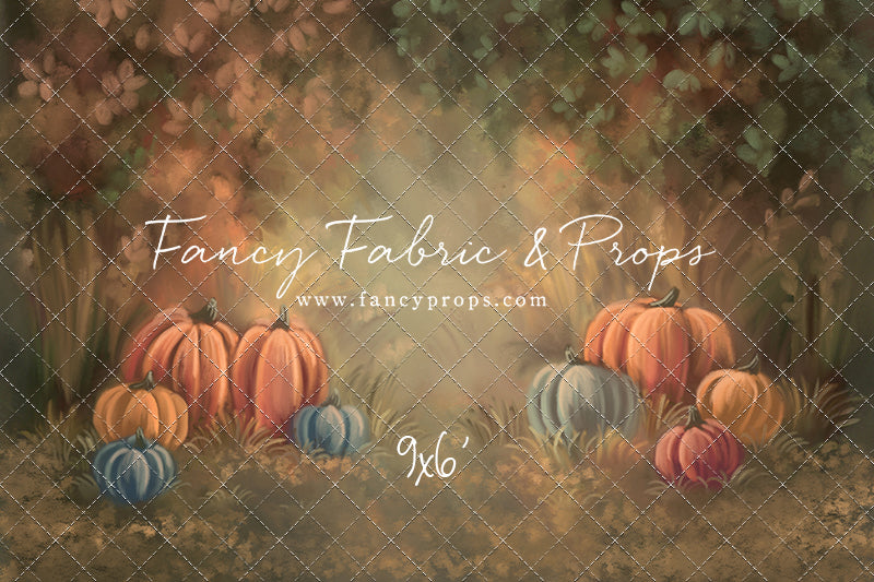 Autumn Pumpkin Paradise - With Sweep Option