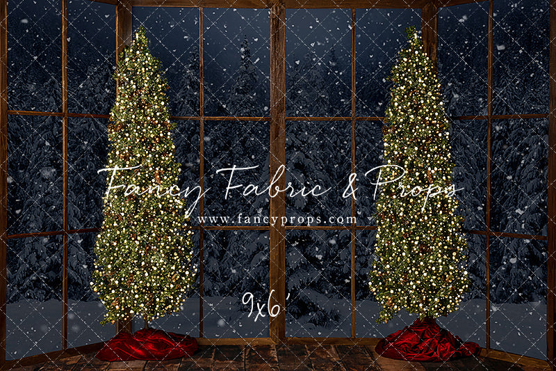 Bay Window With Trees