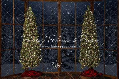 Bay Window With Trees