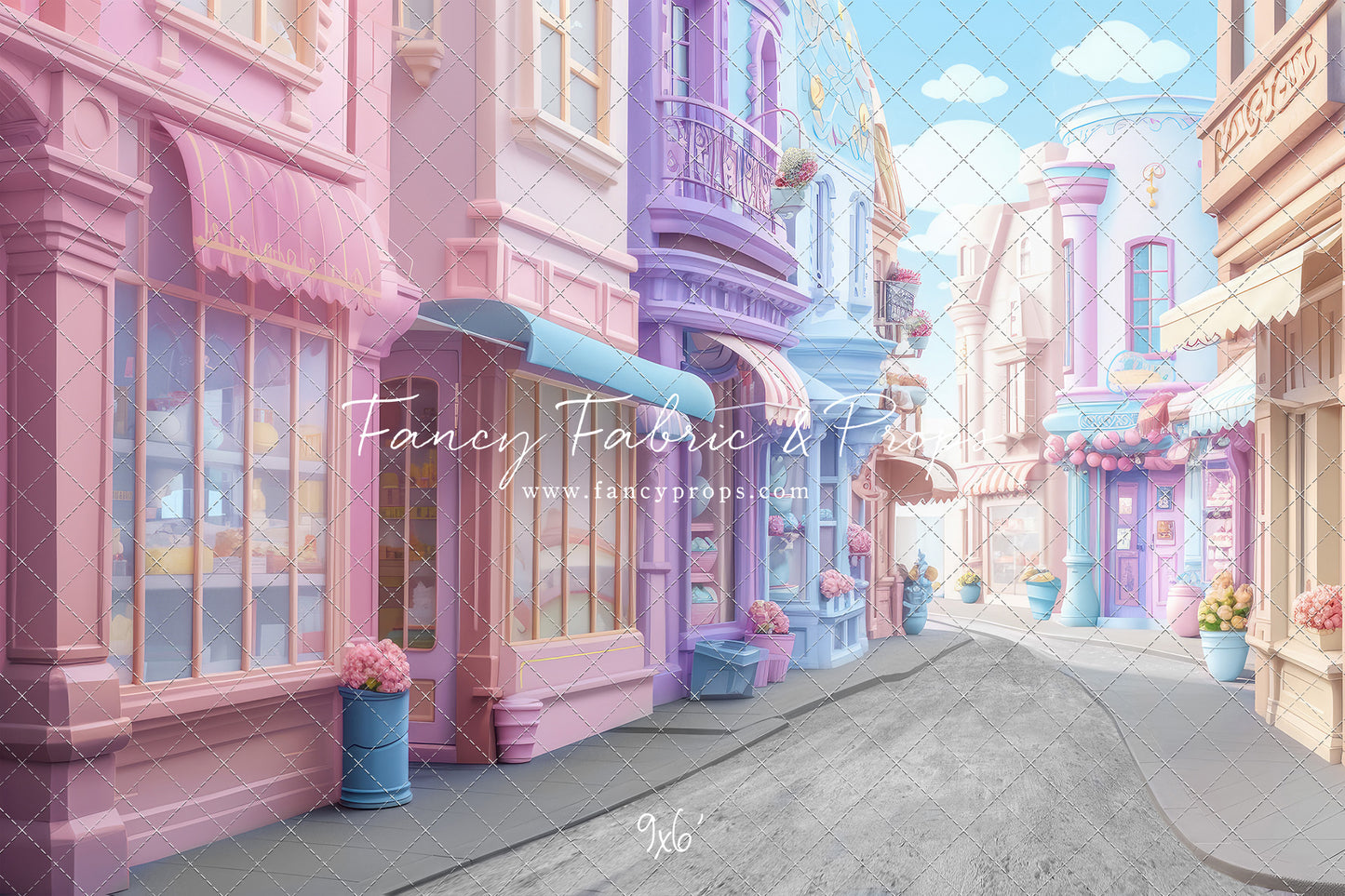 Birthday Boulevard Street - With Sweep Option