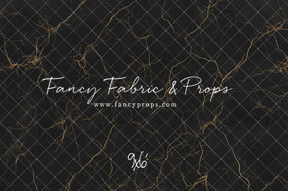 Black & Gold Marble - Floor