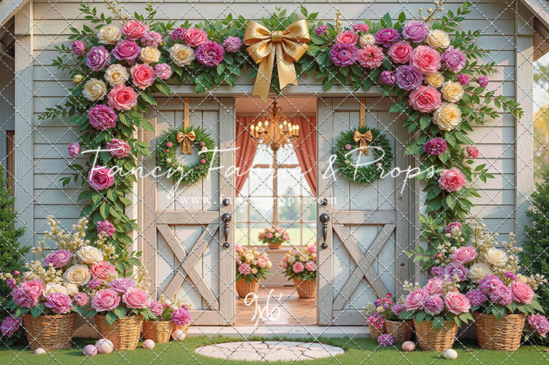 Blooming Bunny Barn - With Sweep Option