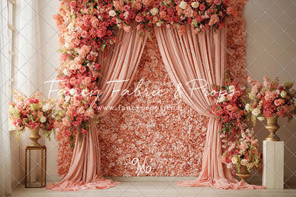 Blooming Flower Wall - With Sweep Option