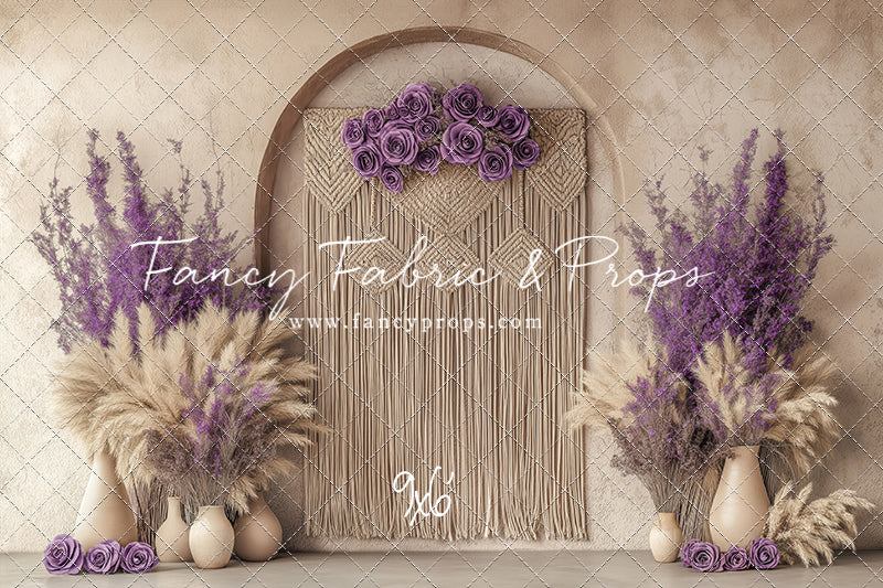 Bohemian Lavender Rose - With Sweep Option