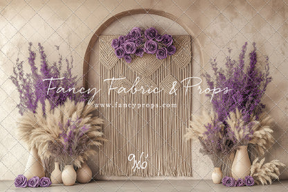 Bohemian Lavender Rose - With Sweep Option