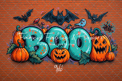 Boo Crew Graffiti Wall - With Sweep Option