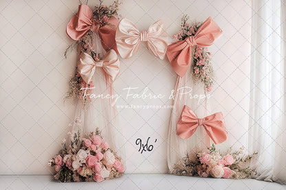 Bowtied Blush - With Sweep Option