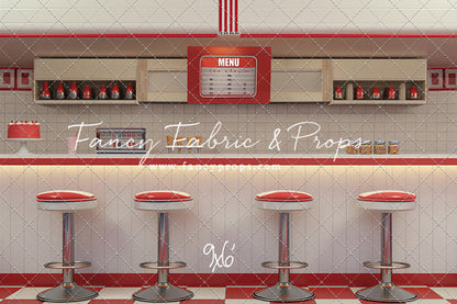 Cherry Cream Diner - With Sweep Option