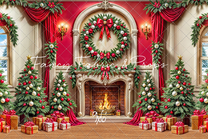 Chestnut & Crimson - with Sweep Option