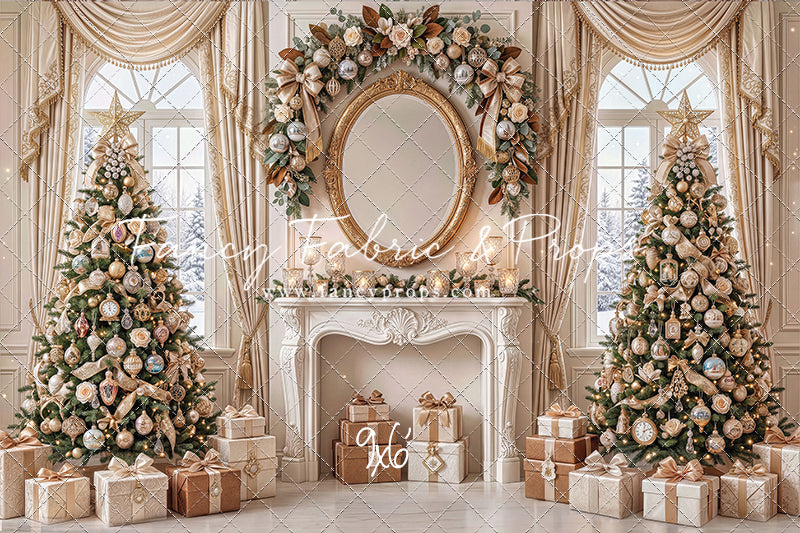 Christmas Beige Beauty - with Sweep Option