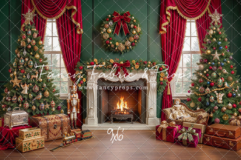 A Christmas Keepsake Parlor - with Sweep Option