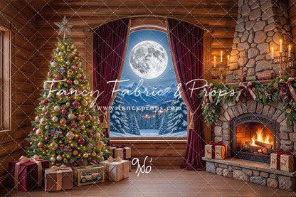 Christmas Moon - With Sweep Option