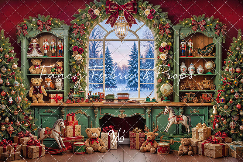 Christmas Toy Cabinet - with Sweep Option