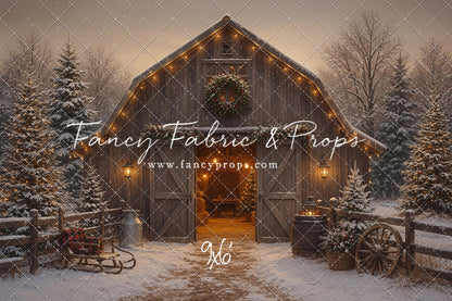 Christmas In The Timber Barn - with Sweep Option