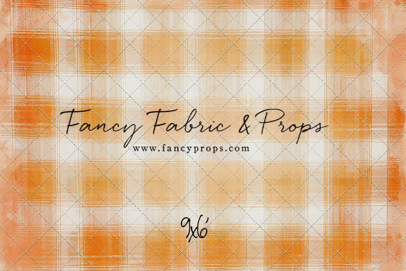 Citrus Tartan- With Sweep Option