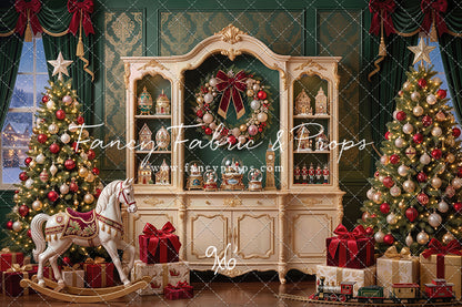Classic Christmas Cabinet - With Sweep Option