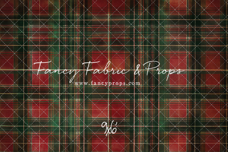 Classic Christmas Plaid - With Sweep Option