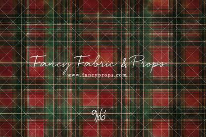 Classic Christmas Plaid - With Sweep Option