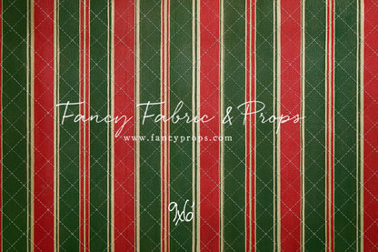 Classic Christmas Stripe - With Sweep Option