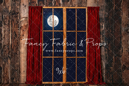 Classic Window With Drapes