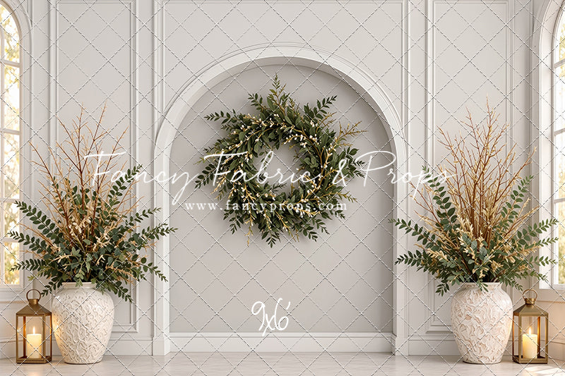 Clean Evergreen Arch - With Sweep Option