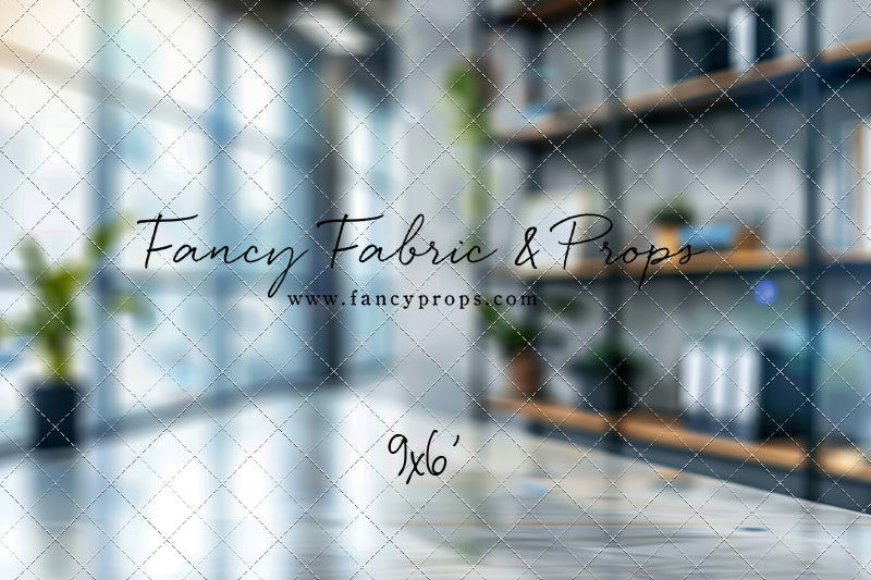 Corner Office - Horizontal Headshot Photography Backdrop