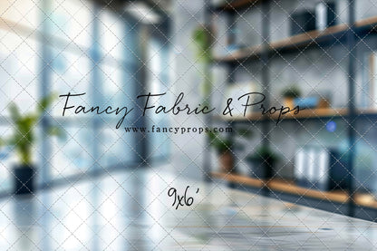 Corner Office - Horizontal Headshot Photography Backdrop