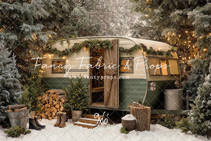 Cozy Camper Christmas - with Sweep Option