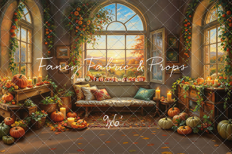 Cozy Harvest Nook - With Sweep Option