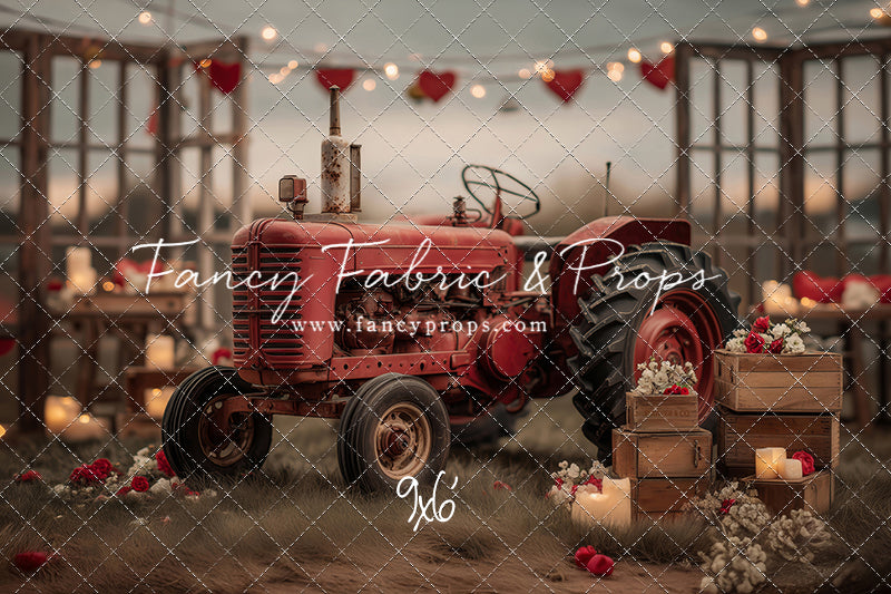 Crimson Courtship Lane - With Sweep Option