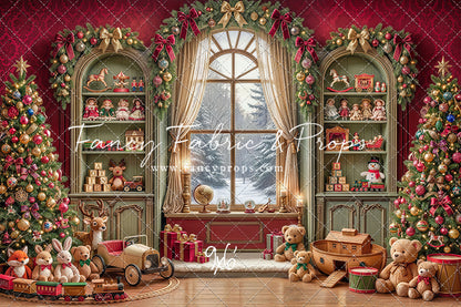 Darling Damask Christmas - with Sweep Option