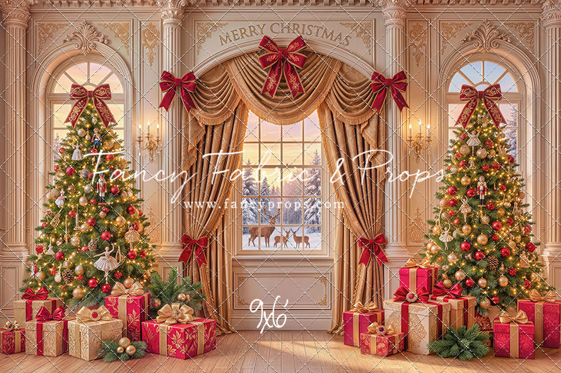 Deer Christmas - with Sweep Option