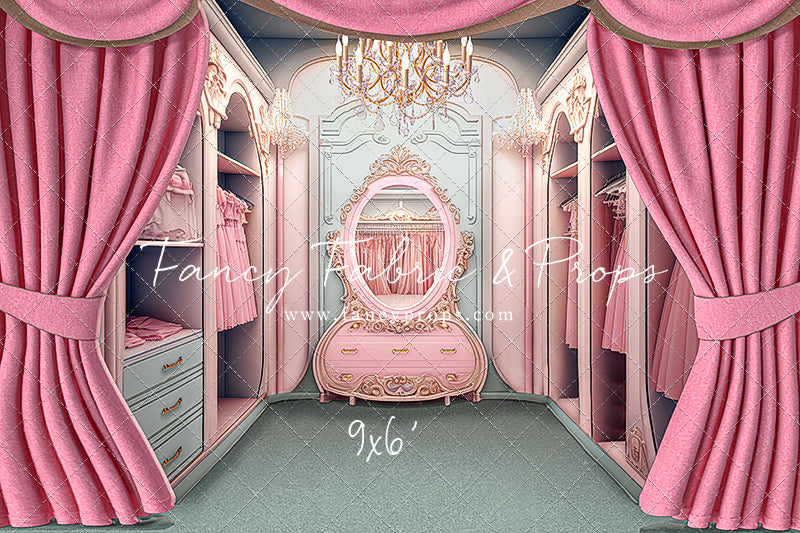 Elegant Armoire - Sage Floor Option - With Sweep Option