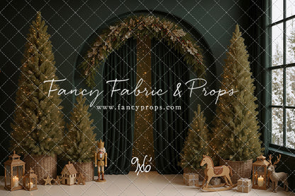 Emerald Christmas Arch - With Sweep Option