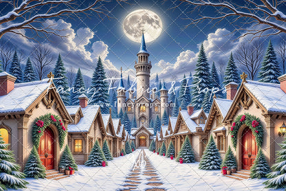 Enchanted Snowfall Lane - with Sweep Option