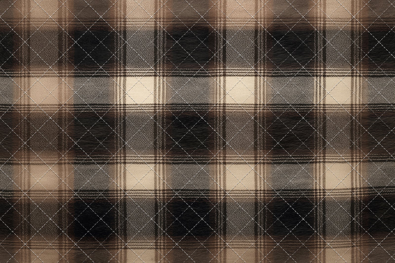 Espresso Flannel - With Sweep Option