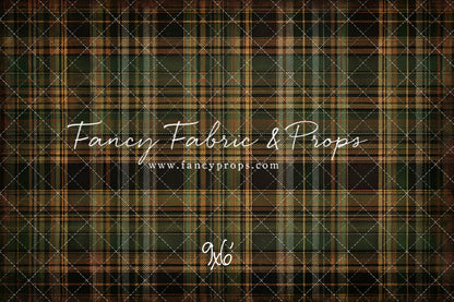 Evergreen Flannel - With Sweep Option