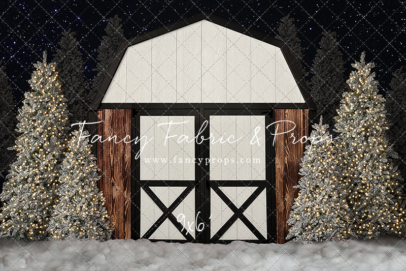 Modern Christmas Barn - No Light