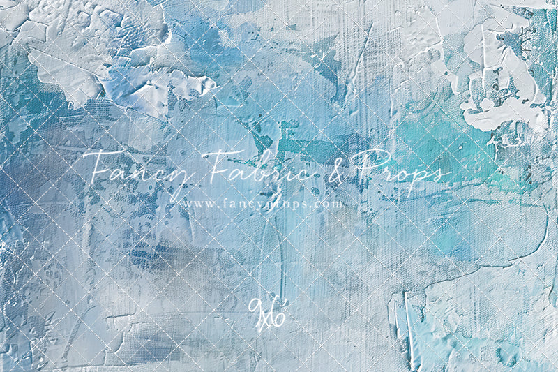 Frozen Veil - With Blue Floor Sweep Option