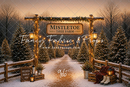 Golden Glow Christmas Farm - with Sweep Option
