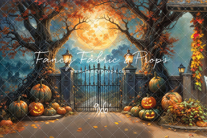 Halloween Lantern Lane - With Sweep Option