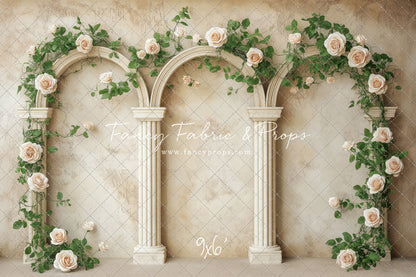 Ivory Arch Garden - With Sweep Option