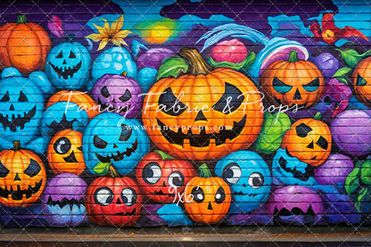 Jack-o-Lantern Graffiti Jam - With Sweep Option