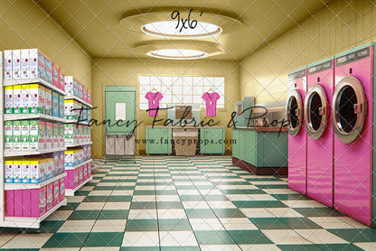 Laundry Day - Yellow - With Sweep Option