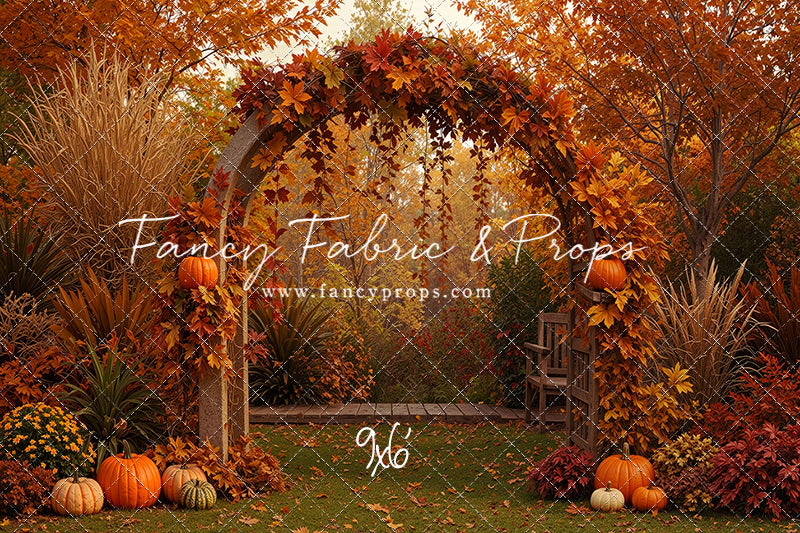 Leaves of Gold Garden - With Sweep Option