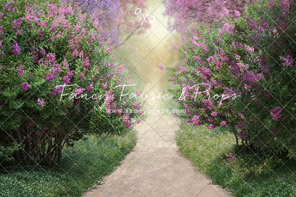 Lilac Garden Path - With Sweep Option