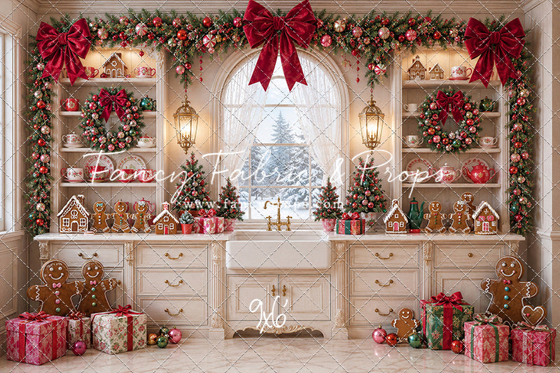 Little Gingerbread Bakery - With Sweep Option