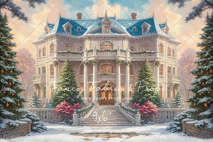 Majestic Christmas Manor - With Sweep Option