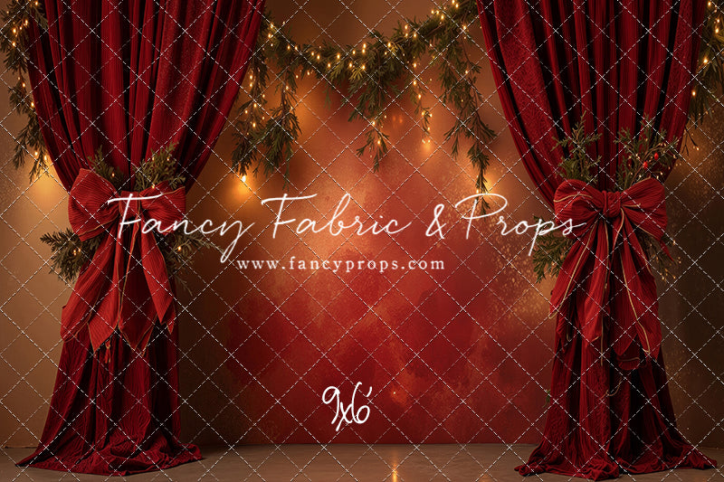 Merry Christmas Curtain Call - With Sweep Option